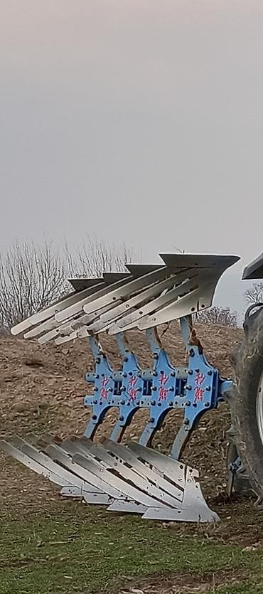 запчасть на трактор: Навесной оборотный плуг для трактора - Тип: 4-корпусный навесной плуг — 3
