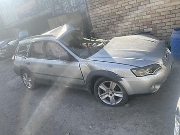глушители субару: Subaru Outback 2004 (универсал), серебристый, разбор на запчасти — 2