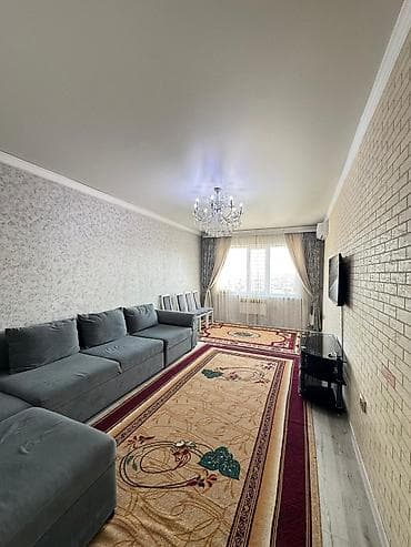 2 комнатная квартира кок жар: 2 комнаты, Собственник, С мебелью полностью — 1