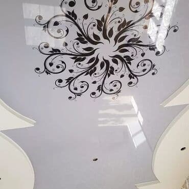 набор инструментов: Керме шыптар Жылтырак, Жылтырабаган, 3D потолоктор Кепилдиги, Акысыз консультация, Акысыз ченөө — 3