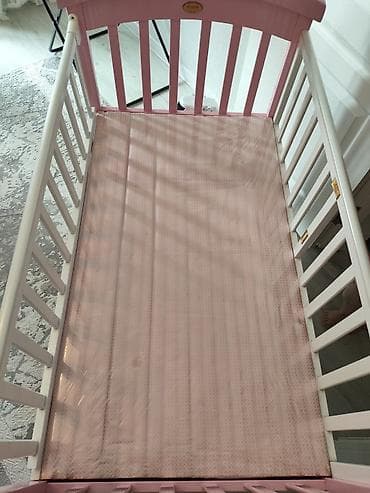 doona x: Детская приставная кроватка, С колесиками, цвет - Розовый — 5