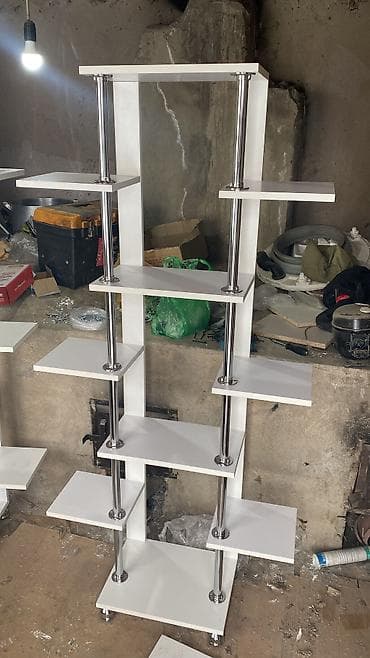 стелаж для цветов: Полка для цветов, Новый, ЛДСП, Платная доставка — 7