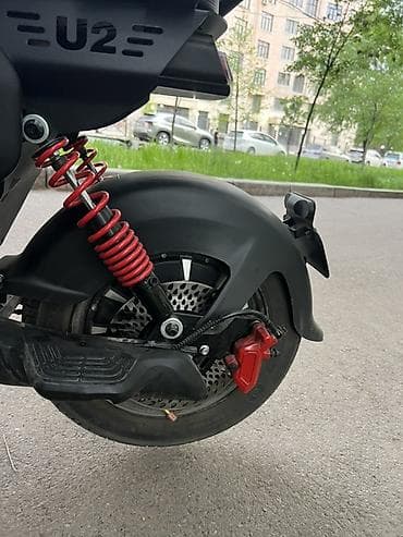 Электроскутер Cool Guy U2 Максимальная скорость: 80 км/ч Запас хода — 6