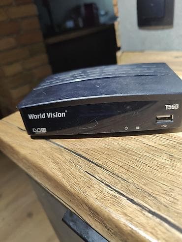 ТВ и видео: Цифровой эфирный ресивер World Vision T55D - Поддержка стандарта — 1