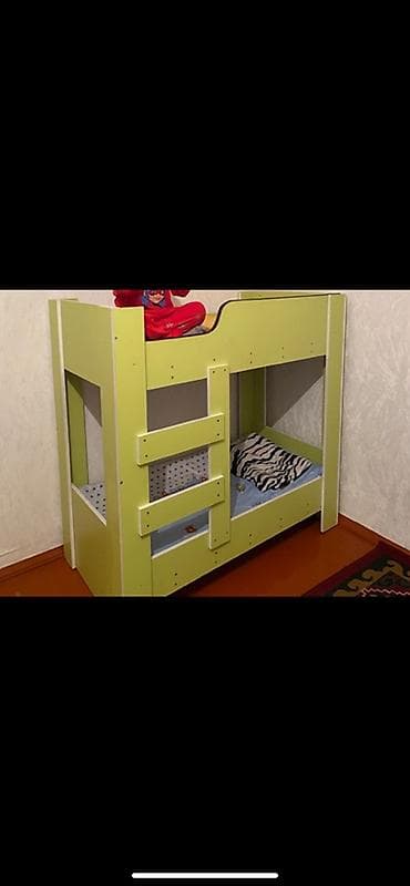 Двухъярусная детская кровать. - Материал: ЛДСП. - Цвет
