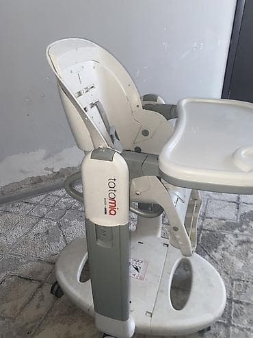 сумка оперативка: Стульчик для кормления, Б/у, Peg perego, Пластик, Трансформер, цвет - Белый, Самовывоз, Платная доставка — 6