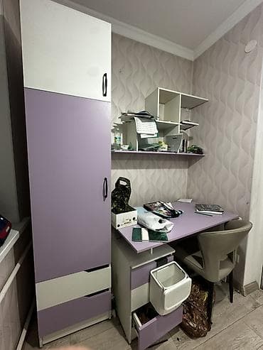 сдается квартира манас: 68 м², С мебелью — 7