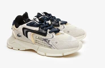 active: Кроссовки, 40, Lacoste, Новый, цвет - Бежевый, Самовывоз — 1