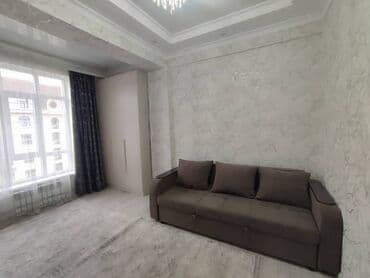 долгосрочная аренда квартира бишкек джал: 1 комната, Агентство недвижимости, Без подселения, С мебелью полностью — 7