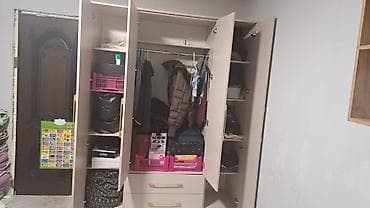 старый уголок: Шифоньер, шкаф для одежды, Прямой, ЛДСП — 2