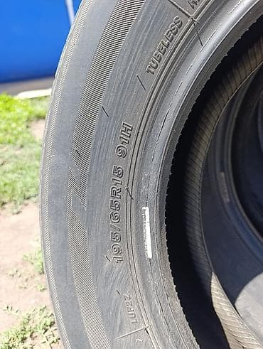 195 70 с: Шины 195 / 65 / R 15, Лето, Б/у, Комплект, Bridgestone — 4