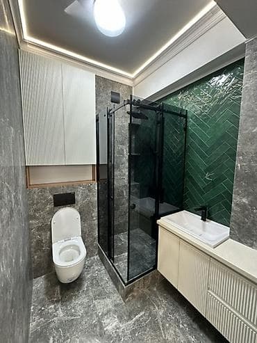 open space: 3 комнаты, 116 м², Асанбай мкр Элитка, 14 этаж, Дизайнерский ремонт — 3