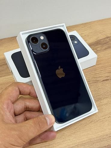another 13: IPhone 13, Б/у, 128 ГБ, Midnight, Коробка, 88 % — 1