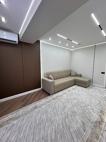 43: 1 комната, 43 м², Асанбай мкр Элитка, 2 этаж, Дизайнерский ремонт — 3