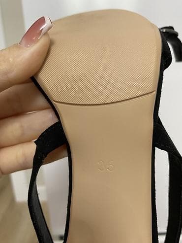 туфли черные женские: Туфли, 35, Новый, цвет - Черный, Самовывоз, Платная доставка — 6