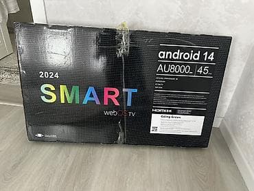 tab a7 lite: Smart-телевизор 45" (модель AU8000, 2024) - Операционная система — 1