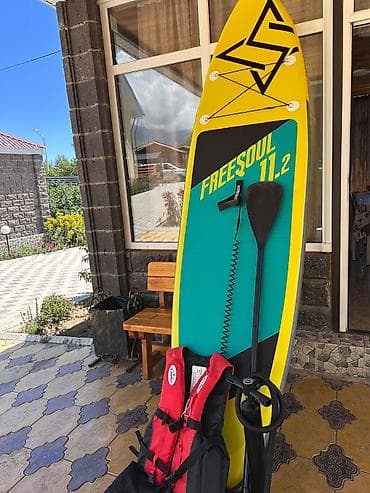 Спорт жана хобби: Надувной SUP‑борд FREESOUL 11.2 - Тип: универсальный надувной SUP для — 1