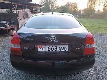 Транспорт: Nissan Primera: 2002 г., 2 л, Кол менен иштөөчү, Бензин, Седан — 6