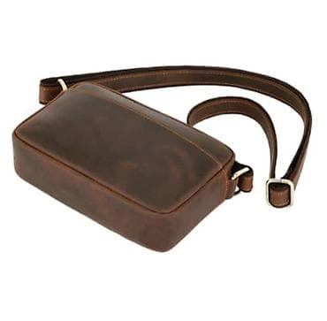 Классические сумки: Классическая сумка, Материал: Натуральная кожа, Регулируемый ремень, Мужские, Новый — 2