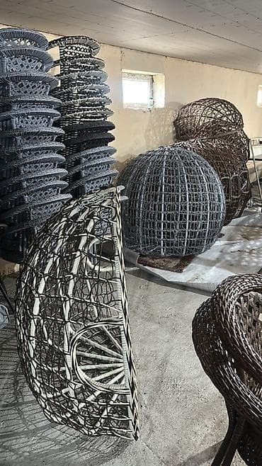 Вешалки: Подвесное кресло, Новый, Бесплатная доставка, цвет - Серый — 8