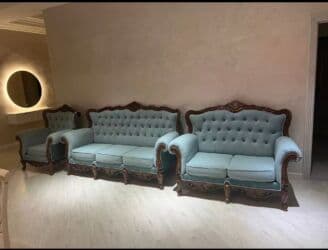 ремонт подушек: Реставрация мягкой мебели любой сложности замена ткани замена — 1