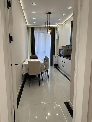 2 комнаты, 77 м², Асанбай мкр Элитка, 2 этаж, Евроремонт — 4