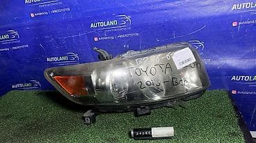 00: Передняя правая фара Toyota 2007 г., Б/у, Оригинал, США — 3