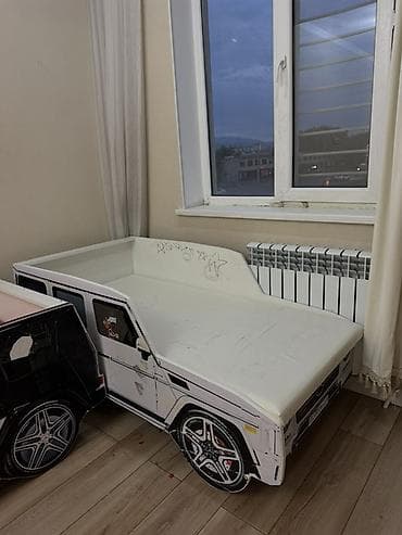 машина кравать: Детская кровать-машина «Gelandewagen» (угловой комплект из двух — 2
