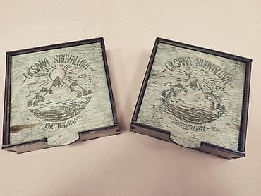 Жарнама, печать: Лазерная резка и гравировка! Дерево Фанера Акрил Пластик Картон — 2