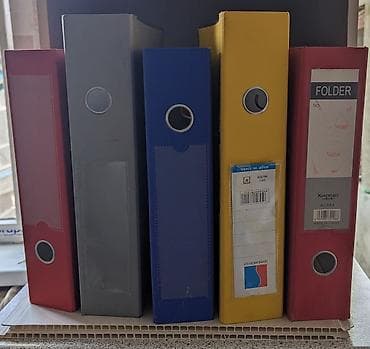 Оборудование для типографии: Продаю Папка- регистратор б/у Папка-регистратор формата А4 — 1