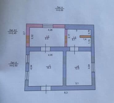 куплю дом в кок жаре: Дом, 50 м², 4 комнаты, Собственник, Косметический ремонт — 17