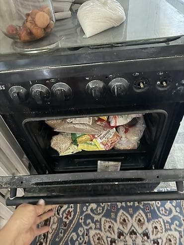 Кухонные плиты и варочные поверхности: Klass, Газовая, Механическое, Напольная — 3