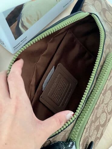 сумка и кошелек набор: Coach 
🔝Натуральная кожа 
 ✔️Полный комплект — 2