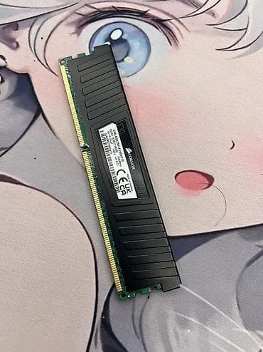 Оперативная память (RAM) для ПК, Б/у, Corsair, 8 ГБ, DDR3, 1600 МГц