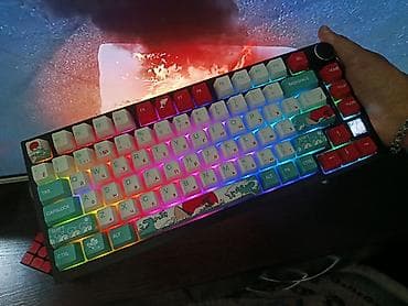 smart keyboard: Клавиатура, Ajazz, Механическая, Bluetooth подключение, Размер: 75% — 1
