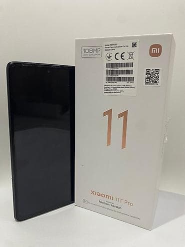 Xiaomi, 11T Pro, 256 ГБ, цвет - Серый, 2 SIM