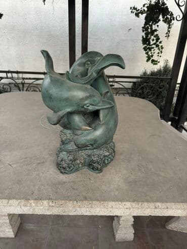 Журнальный столик Скульптура «Дельфины» - Сюжет: композиция из трёх