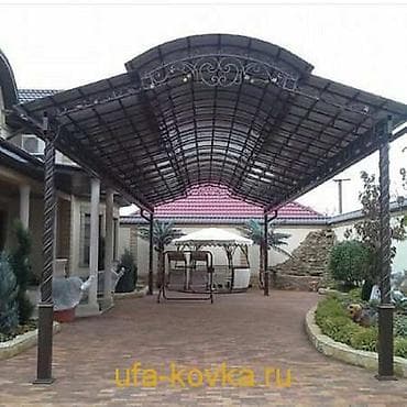 железные вароты: Кованые навесы и ограждения из металла - Изготовление под ключ — 2