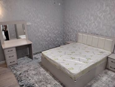 спальный гарнитур в бишкеке фото и цены: Спальный гарнитур, Новый, Двуспальная кровать, Трюмо, Тумба, Кыргызстан, В рассрочку, ДСП, Бесплатная доставка — 10