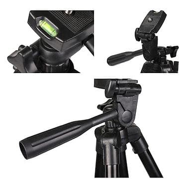 eos r: Штатив трипод TriPod 380A 0,5-1,35 м для камеры и телефона — 4