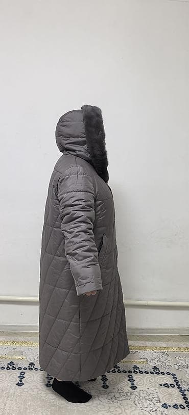 Личные вещи: Пуховик, Длинная модель, Стеганый, 2XL — 2