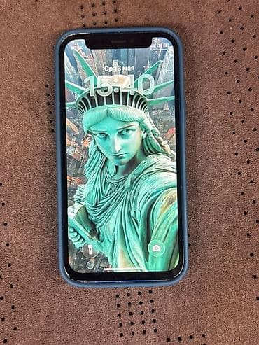 айфон 12mini: IPhone 12 mini, Б/у, 128 ГБ, Синий, Кабель, 78 % — 2