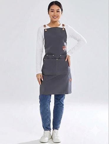 форма фартук фасон: Универсальный фартук Назначение: - кухня, кафе, кофейня - — 2