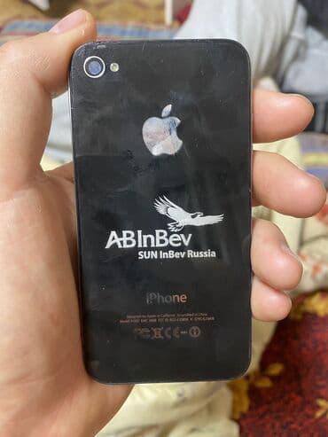 мобильные телефоны новые: IPhone 4, Б/у — 2