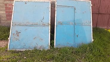 foldable table: Металлические гаражные ворота, двустворчатые. - Материал: сталь — 1