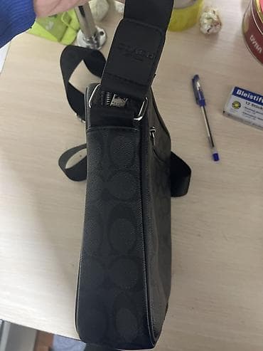 Другие комплектующие: Классическая сумка, Coach, Материал: Комбинированный материал, Регулируемый ремень, Унисекс, Новый — 4