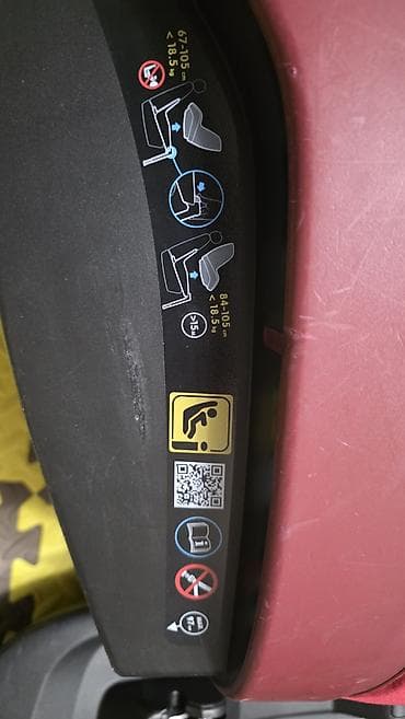 maxi cosy: Автокресло, цвет - Красный, Б/у — 5