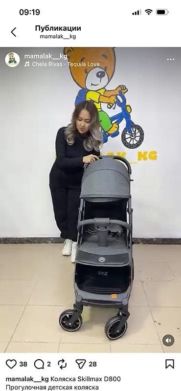 Коляскалар: Прогулочная детская коляска Skillmax D800 - Тип: компактная — 2