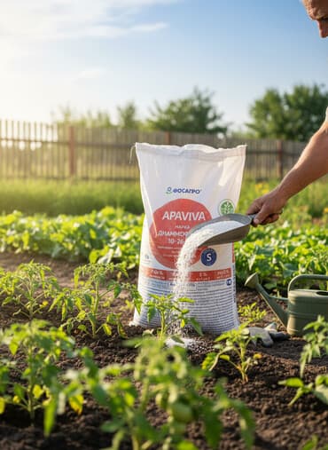 удобрений: Жер семирткич Диаммофоска, Өзү алып кетүү — 1