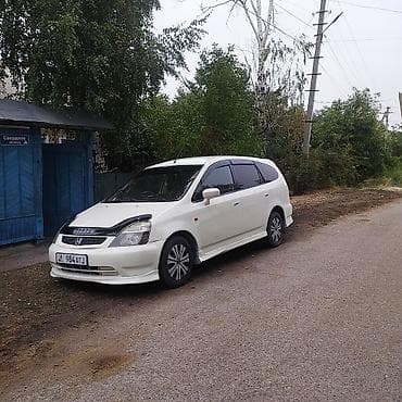 стрим 2002: Honda Stream: 2002 г., 0.2 л, Автомат, Бензин, Минивэн — 1
